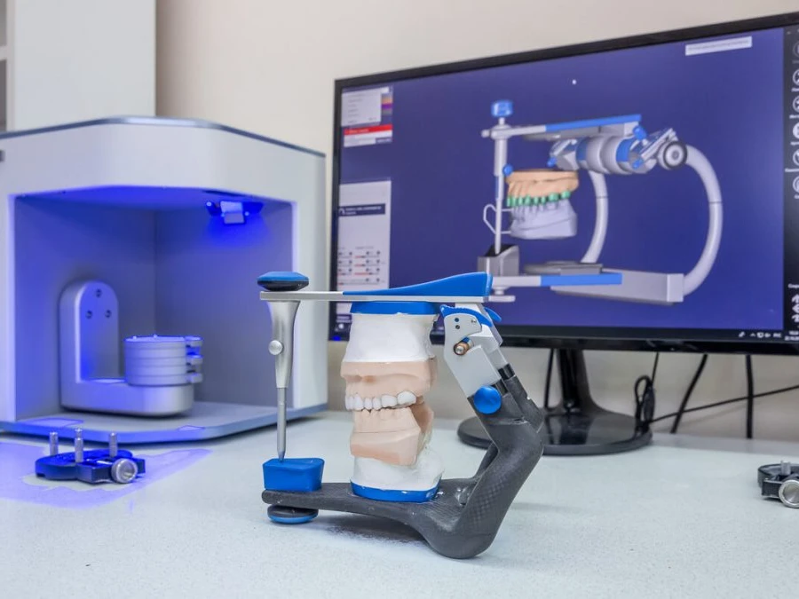 In-house dental lab at Origin Dental Implant Studio